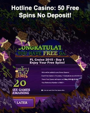 Casino free spins no deposit