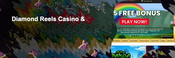 No deposit bonus codes for diamond reels casino