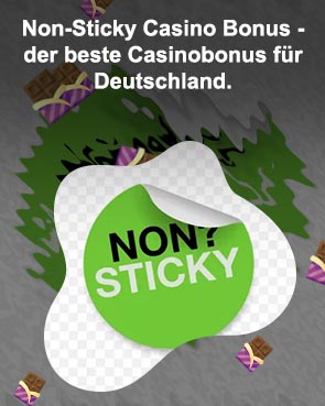 Non sticky bonus casino
