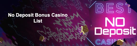 Sign up bonus casino no deposit