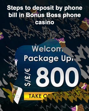 Slots top up by phone bill
