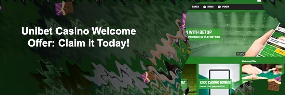 Unibet casino welcome offer